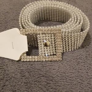 Rhinestone belt